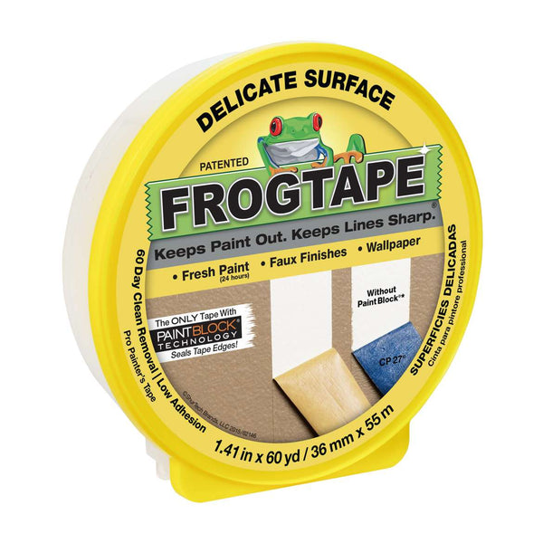 FrogTape® Delicate -Surface Painting Tape - Yellow