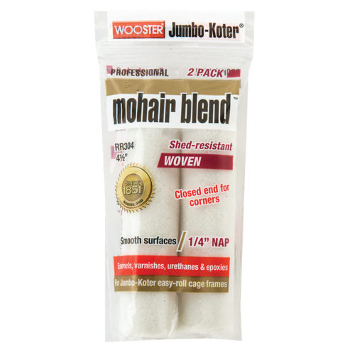 Wooster Jumbo Koter Mohair Blend Roller Covers- 2 PACK